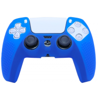 Anti-slip Silicone Cover Skin for PS5 Controller Soft Case With Anti-skid Points Thumb Stick Cap for DualSense